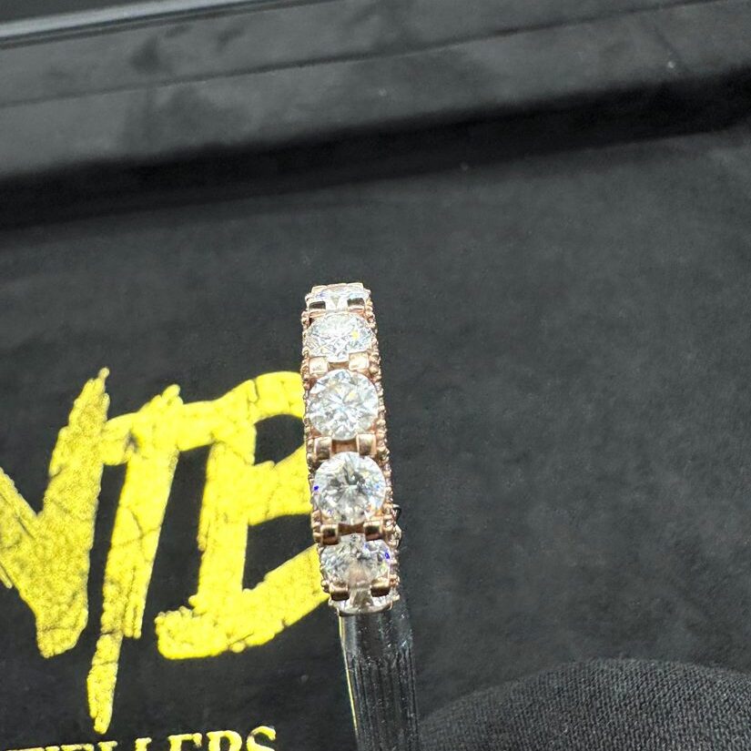Round Eternity Ring (40 pointer), photographed by NTB Jewellers
